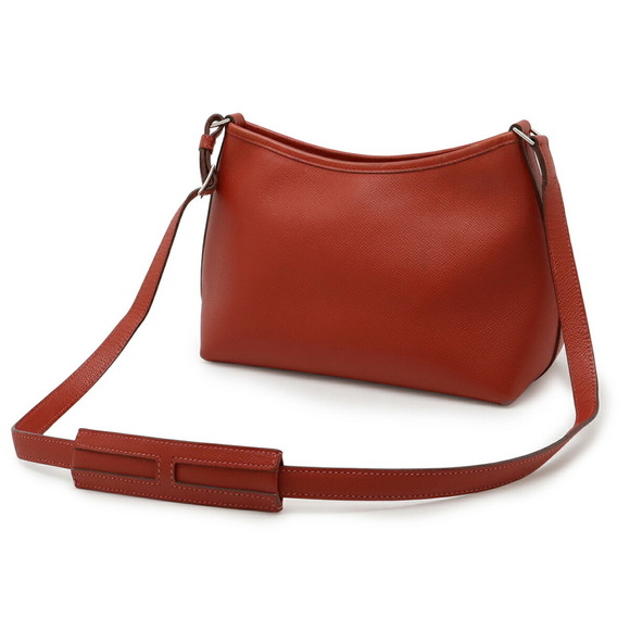 Hermès Berlingo Red Leather shoulder - Picture 1 of 9